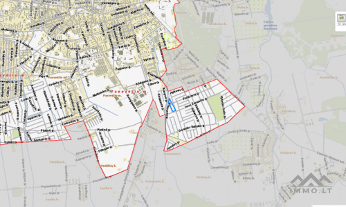 Terrain d'investissement à Panevėžys