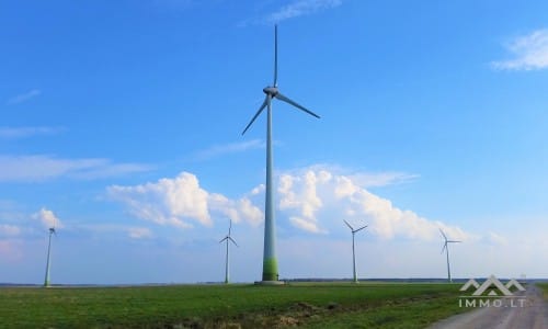 Žemės sklypas vėjo energetikai