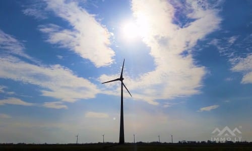 Žemės sklypas vėjo energetikai