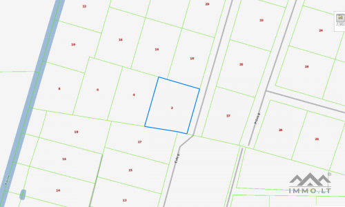 Terrain constructible à Dargužiai