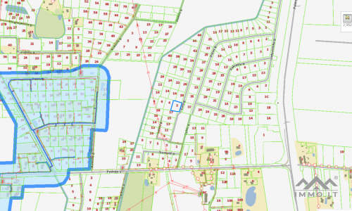 Terrain constructible à Dargužiai