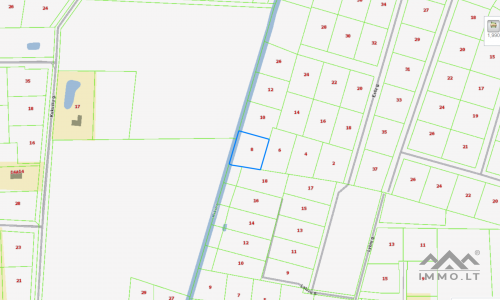 Terrain constructible proche de Karklė