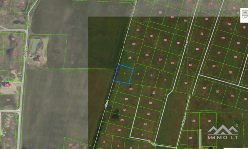 Terrain constructible proche de Karklė