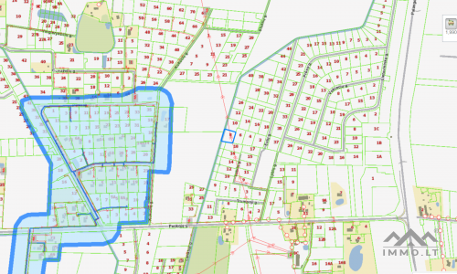 Terrain constructible proche de Karklė