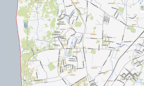 Terrain constructible proche de Karklė