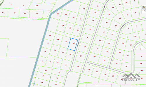 Terrain constructible à Karklė