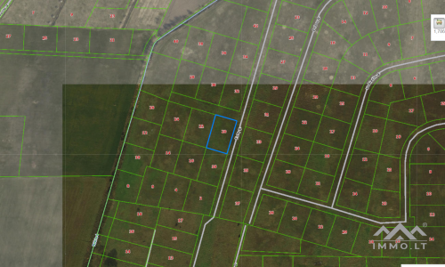 Terrain constructible à Karklė