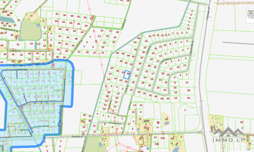 Terrain constructible à Karklė