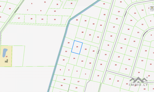 Terrain constructible à Dargužiai