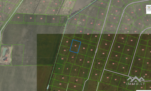 Terrain constructible à Dargužiai