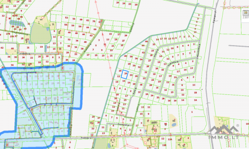 Terrain constructible à Dargužiai