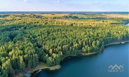 Terrain pour une ferme au bord du lac Makys