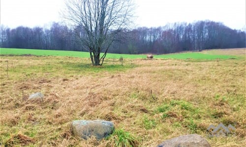 Une vieille ferme dans le quartier de Skuodas