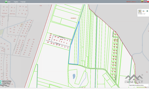 Plot Block Near Palanga