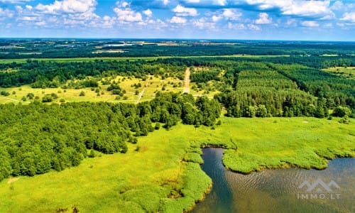 Construction Plot Near The Curonian Lagoon