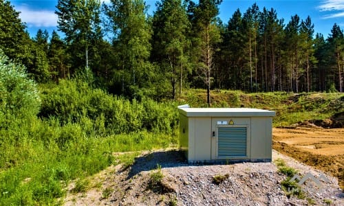 Construction Plot Near The Curonian Lagoon