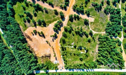 Construction Plot Near The Curonian Lagoon