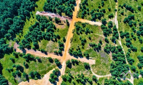 Construction Plot Near The Curonian Lagoon