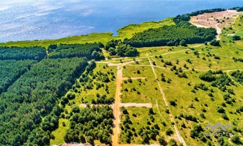 Construction Plot Near The Curonian Lagoon