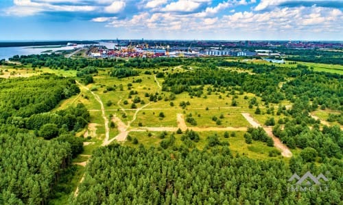 Construction Plot Near The Curonian Lagoon