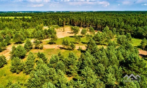 Construction Plot Near The Curonian Lagoon