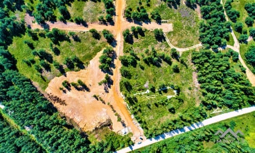 Construction Plot Near The Curonian Lagoon