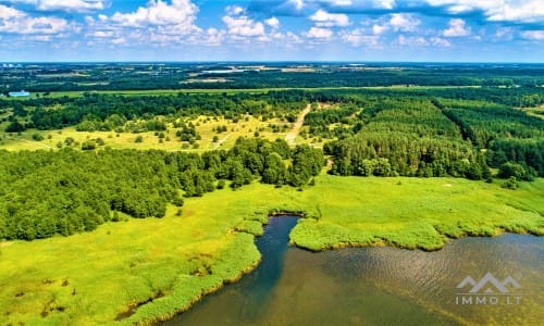 Construction Plot Near The Curonian Lagoon