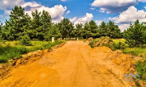 Construction Plot Near The Curonian Lagoon