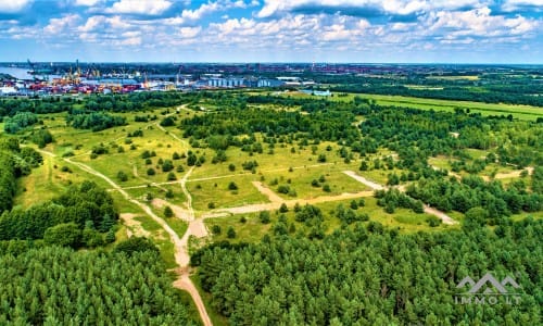 Construction Plot Near The Curonian Lagoon