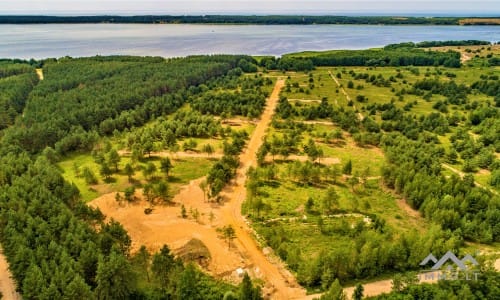 Construction Plot Near The Curonian Lagoon
