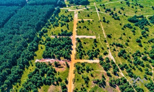 Construction Plot Near The Curonian Lagoon