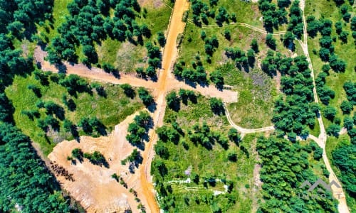 Construction Plot Near The Curonian Lagoon