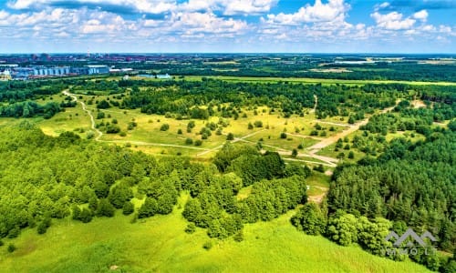 Construction Plot Near The Curonian Lagoon