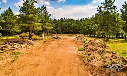 Construction Plot Near The Curonian Lagoon