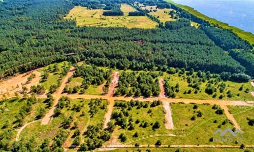 Construction Plot Near The Curonian Lagoon