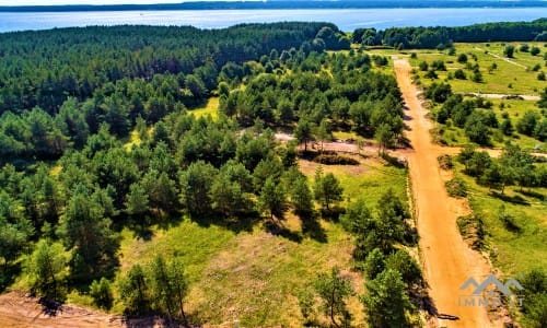 Construction Plot Near The Curonian Lagoon