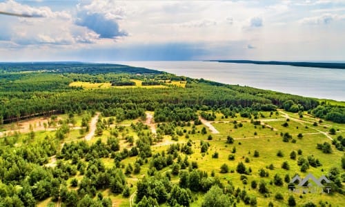 Construction Plot Near The Curonian Lagoon