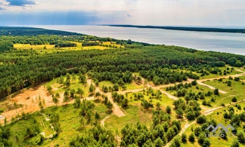 Construction Plot Near The Curonian Lagoon