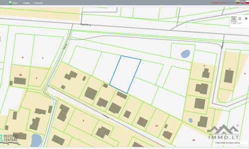 Plot For House Construction in Šlapšilė