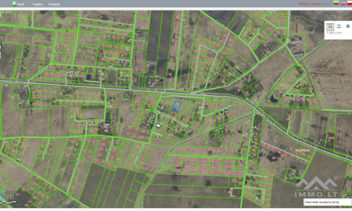 Plot For House Construction in Šlapšilė