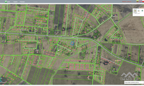 Residential plot in Šlapšilė