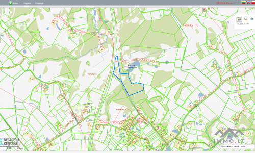 Terrains avec forêt