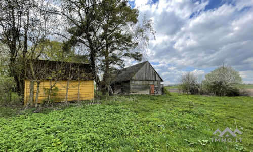 Altes Gehöft in der Nähe von Kryžkalnis