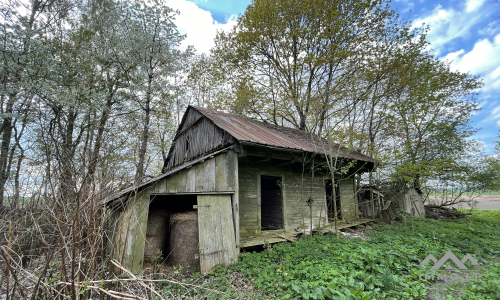 Altes Gehöft in der Nähe von Kryžkalnis