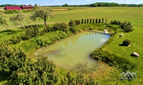 Gehöft mit 13 Hektar Land