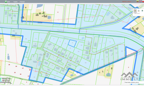 Terrain à bâtir dans le quartier de Klaipėda