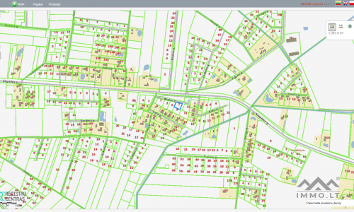 Terrain à bâtir dans le quartier de Klaipėda