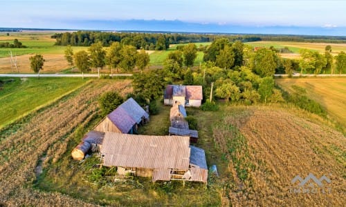 Gehöft im Bezirk Telšiai