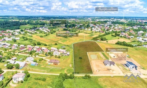 Land Plot in the Outskirts of Plungė