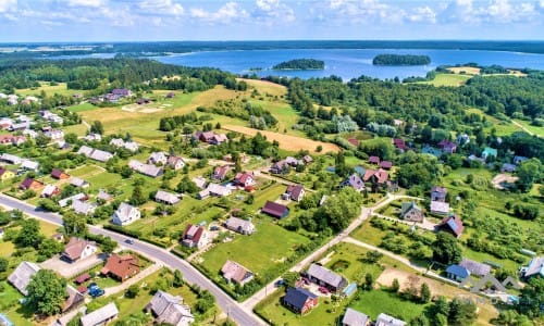 Ferme à Plateliai près du lac